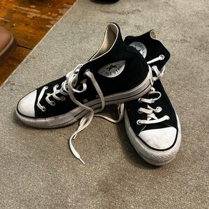 Platform high top converse